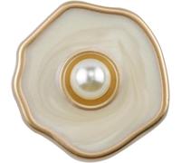 ZONSHJDKR Botones para Ropa 6 Botones metálicos con Cuentas for Accesorios Decorativos de Ropa, Grandes for Coser Abrigos, Chaquetas, Manualidades, Adornos, 23 mm(30mm)