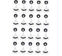 Zonster 120pcs / Set Pesca Bobber Tapón Trastos Accesorios para La Línea Número 0,4-2,0 Oliva