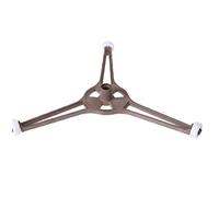 Zonster Soporte De Triángulo De Tocalletable De Microondas Universal, 24,5 Cm Glass Turntable Turntable Círculo Pantalones Bandeja Bandeja Bandeja Anillo Giratorio
