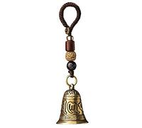 Zonster Vintage Tibetano Budista Campana de Latón para Meditación y Ocasión Religiosa