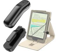 ZONSUSE RF Control Remote Page Turner,Pasador de páginas para Kindle Paperwhite Scribe Kobo,Control Remoto para Kindle/Teléfono/Tableta/Pantalla Táctil,para Libros Electrónicos Leer Novelas Cómics