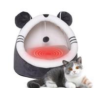 ZONTO Cama para Perros Cubierta,Camas semicerradas para de Interior con Juguete de Peluche | Acogedor escondite para , cómoda Cama Tipo Cueva para Perros para Mascotas, de Interior