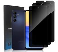 zonyee 3 Piezas Protector de Pantalla de Privacidad para Samsung Galaxy A15 4G/5G 6.5", Anti Espía Protectora Película de Cristal Vidrio Templado para Samsung Galaxy A15 [9H Dureza, Anti Arañazo]