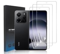 zonyee 3 Piezas Redmi Note 14 Protector de Pantalla [Sin Cristal], Película Protectora de Hidrogel Flexible de TPU para Xiaomi Redmi Note 14 4G/5G 6.67", Autocuración, Antihuellas, Alta Sensibilidad