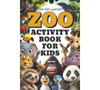 Zoo Activity Book For Kids: Ages 6-10, packed with Puzzles, Mazes, Riddles, Word Search, Jokes, Fun Facts and Screen-Free Boredom Busters