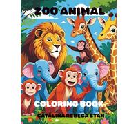 ZOO ANIMAL: COLORING BOOK