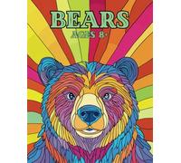 Zoo Animal Zen: Bears Coloring Book: Relaxing and Creative Coloring Pages Featuring Koalas, Grizzlies, Pandas, and Polar Bears in Scenic, Geometric, and Stained Glass Styles