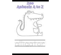 Zoo Animals Alphabet Coloring Book
