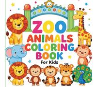 Zoo Animals Coloring Book
