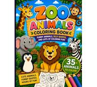 Zoo Animals Coloring Book