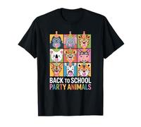 Zoo Animals Wildlife Safari Jungle Birthday Party Boys Girls Camiseta