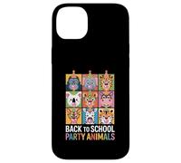 Zoo Animals Wildlife Safari Jungle Birthday Party Boys Girls Carcasa para iPhone 14 Plus