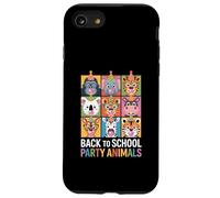 Zoo Animals Wildlife Safari Jungle Birthday Party Boys Girls Carcasa para iPhone SE (2020) / 7/8