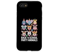 Zoo Animals Wildlife Safari Jungle Birthday Party Boys Girls Carcasa para iPhone SE (2020) / 7/8