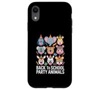Zoo Animals Wildlife Safari Jungle Birthday Party Boys Girls Carcasa para iPhone XR