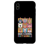 Zoo Animals Wildlife Safari Jungle Birthday Party Boys Girls Carcasa para iPhone XS MAX