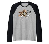 Zoo Crew Safari Animal Kingdom Zoo Keeper Niños Camiseta Manga Raglan