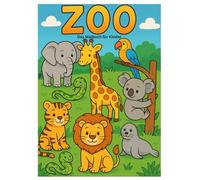 Zoo: Das Malbuch für Kinder
