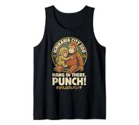 Zoo de la Ciudad de Ichikawa Hang In There Punch Camiseta sin Mangas