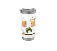 Zoo Keeper - Disfraz de Halloween para niñas y niños Vaso térmico de acero inoxidable de doble pared