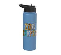 Zoo Keeper Zookeeper Wildlife Animals Safari Costume Stainless Steel Insulated Water Bottle