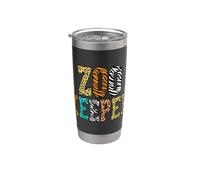 Zoo Keeper Zookeeper Wildlife Animals Safari Costume Vaso térmico de acero inoxidable de doble pared