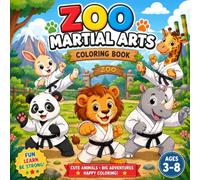 ZOO MARTIAL ARTS COLORING BOOK
