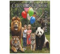 Zoo & Me Kids Coloring Book: Explore and Discover the Animals that Live at the Zoo!