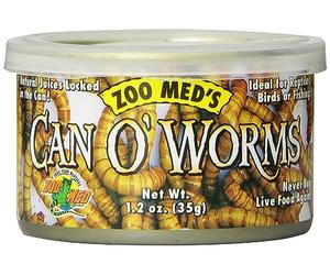 Zoo Med, Can O 'Worms Alimento para reptiles / anfibios, 35 g, 1 unidad