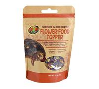Zoo Med Flower Food Topper for Tortoise and Box Turtle 0.21 Ounce - 3 Pack