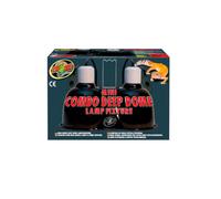 Zoo Med Portalámparas Doble de cúpula para terrarios