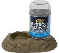 Zoo Med Repti Reservoir Dispensador de Agua para Reptiles, Dispensador de Agua para Tortugas, Arañas, Lagartos con Botella, Pequeño, 9 x 3 x 14 cm