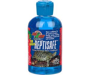 Zoo Med Reptisafe Acondicionador, Bioacondicionador de Acuario Dulce, Hace Que el Agua del Grifo Sea Segura, Neutraliza Las Sustancias Nocivas para los Peces, Las Tortugas, 125 ml