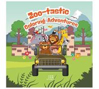 Zoo-tastic Coloring Adventures: A Fun Zoo Animals Coloring Book for Kids (Kids Coloring Book)