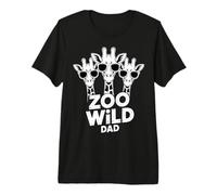 Zoo Wild Dad Safari Vida Silvestre Familia Animal Viaje a Juego Camiseta Premium