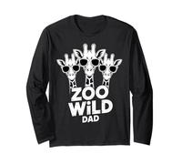 Zoo Wild Dad Safari Vida Silvestre Familia Animal Viaje a Juego Manga Larga