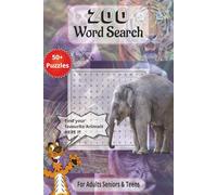 Zoo Word Search Puzzle Book: A Wild Animal Word Search Adventure from Lions to Lemurs with Easy to Read Print about different kinds of wild animals & ... ... Gift for Vacations, Holidays & Free times