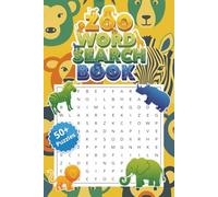 Zoo Word Search Puzzle Book: Word Searches With Easy to Read Print about Zoo, Animals, Pets and more | 6x9 inches, 110 pages | 50+ Puzzles ... Gift for Vacation, Holidays or Relaxation