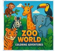 ZOO WORLD COLORING ADVENTURES: A BOOK FOR KIDS