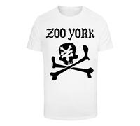 ZOO YORK Camiseta negro / blanco L negro / blanco