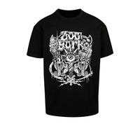 ZOO YORK Camiseta 'The Vision' negro / blanco M negro / blanco