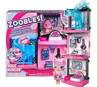 Zoobles Magic Mansion Transforming Playset with Exclusive Z-Girl Collectible Figure, Kids Toys for Girls Aged 5 and Above
