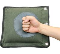 ZooBoo Wing Chun Kung Fu - Bolsa de pared de lona y piel para Kick Boxing Striking Punch (verde)