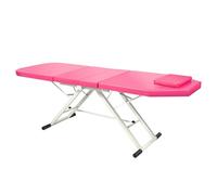 Zoobotanica Camilla de masaje móvil plegable, cama de masaje de 3 zonas con reposacabezas y orificio para respirar, respaldo ajustable y cola, banco de masaje, carga hasta 250 kg/550 libras, 180 x 60