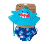 Zoocchini maillot/sombrero, diseño de tiburón S (3 - 6 meses)