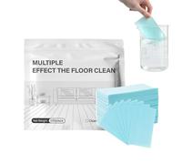 zoocco 100 PCS Multiple Effect The Floor Clean Tablets for Everyday Mopping, Easy Floor Care for Busy Homes, Leaves Floors Fresh and Bright (Blue)