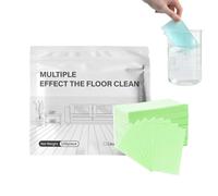 zoocco 100 PCS Multiple Effect The Floor Clean Tablets for Everyday Mopping, Easy Floor Care for Busy Homes, Leaves Floors Fresh and Bright (Green)