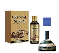 zoocco 100ML PTZ Crystal Serum - Advanced Graphene Ceramic Coating for Cars, Quick-Acting 9H Hydrophobic Protection, Ultra Shine Polish & Paint Restoration Effect (1pc)