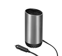 zoocco 2-in-1 Portable Car Heater Cooling Fan, Fast Heating 12V Car Heater with Defroster, Portable Heater for Cars, SUVs, Trucks (AA)