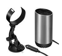 zoocco 2-in-1 Portable Car Heater Cooling Fan, Fast Heating 12V Car Heater with Defroster, Portable Heater for Cars, SUVs, Trucks (BB)